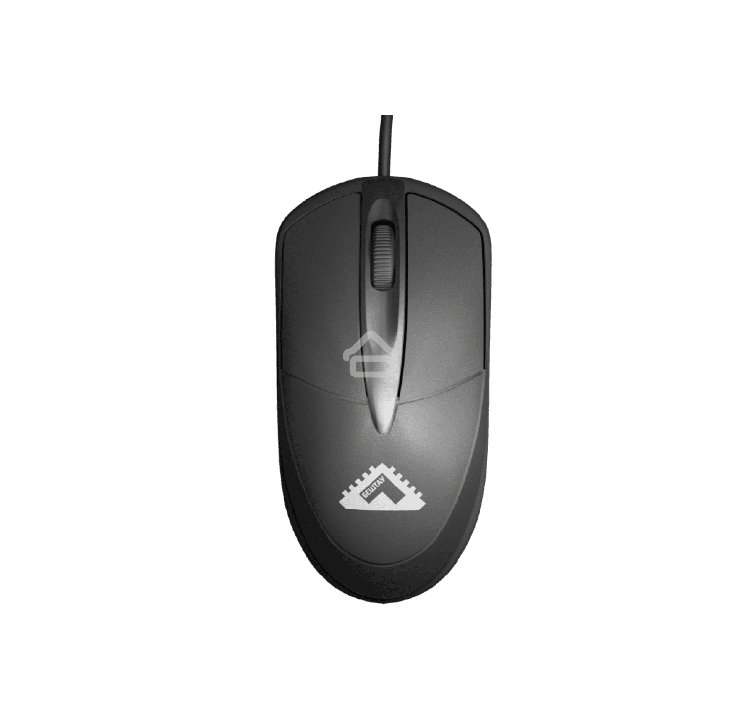 Мышь проводная БЕШТАУ М100РУ черный, 1200 dpi, USB, кнопки - 3