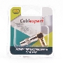 Разъем Cablexpert TVPL-08 ,TV (мама) позолоченный, латунь OD8.5, 90 градусов, блистер