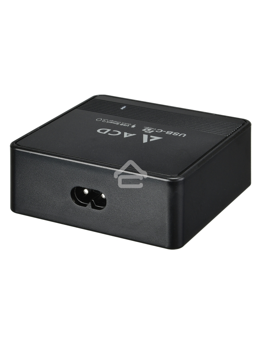 Сетевое зарядное устройство  ACD-P605U-V1B 60Вт,  5xUSB 1PD+1QC+3Smart, 3.6~20В/3А RTL