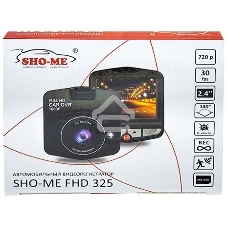 Видеорегистратор Sho-Me FHD-325 черный 1080x1920 1080p 140гр. GC1247+SC1034