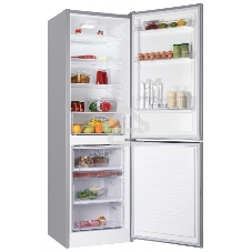 Холодильник Nordfrost NRB 152 X нержавеющая сталь двухкамерный 205/115 л морозилка снизу