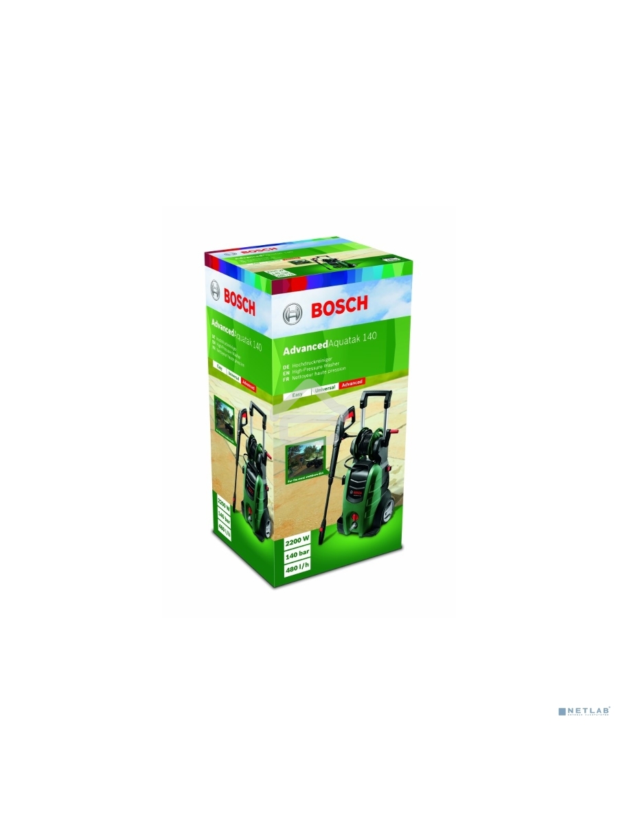 Минимойка Bosch AdvancedlAquatak 140 1400Вт