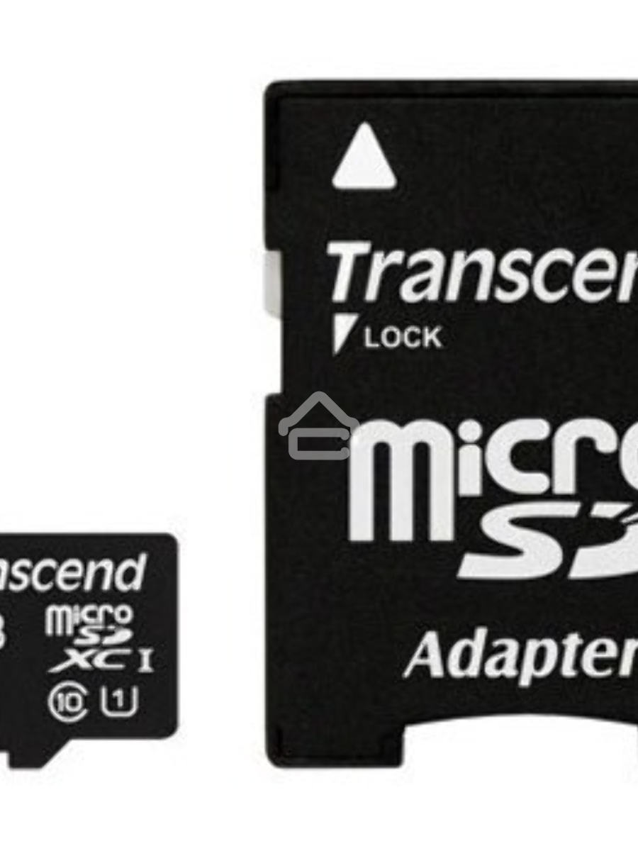 Флеш карта microSDXC 64Gb Class10 Transcend TS64GUSDU1 + adapter