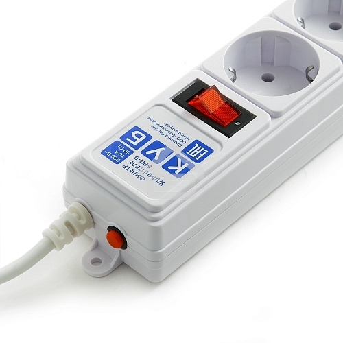 Сетевой фильтр Powercube SPG-B-10-WHITE 3м (5 розеток) белый (коробка)