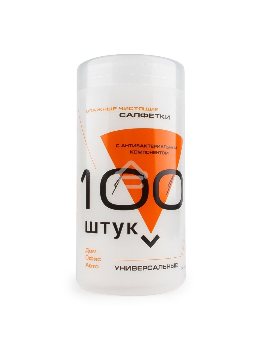 Чистящие средства Konoos KBU-100 Салфетки для комп. техники в банке, 100 шт.