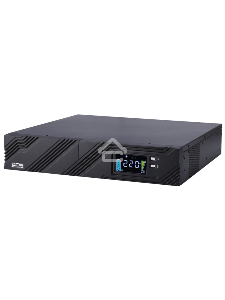 Источник бесперебойного питания Powercom Smart King Pro+ SPR-1500 LCD 1200Вт 1500ВА черный