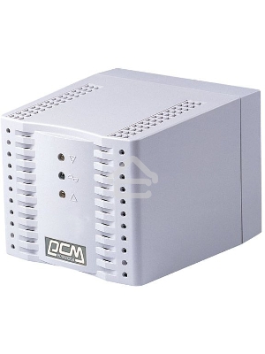  Стабилизатор напряжения Powercom Voltage Regulator, 2000VA, White, Schuko