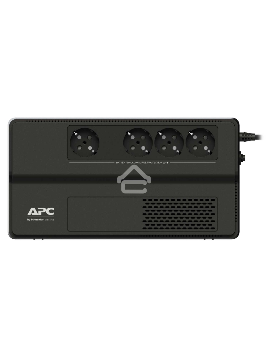 Источник бесперебойного питания APC Back-UPS BV650I-GR 375Вт 650ВА черный