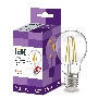 Лампа LED A60 Iek LLF-A60-9-230-30-E27-CL шар прозр. 9Вт 230В 3000К E27 серия 360°