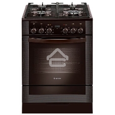 Плита комбинированная Gefest ПГЭ 6502-03 0245 коричневый, конфорок 4 газовых, духовка 55 л, 60 см x 85 см x 60 см
