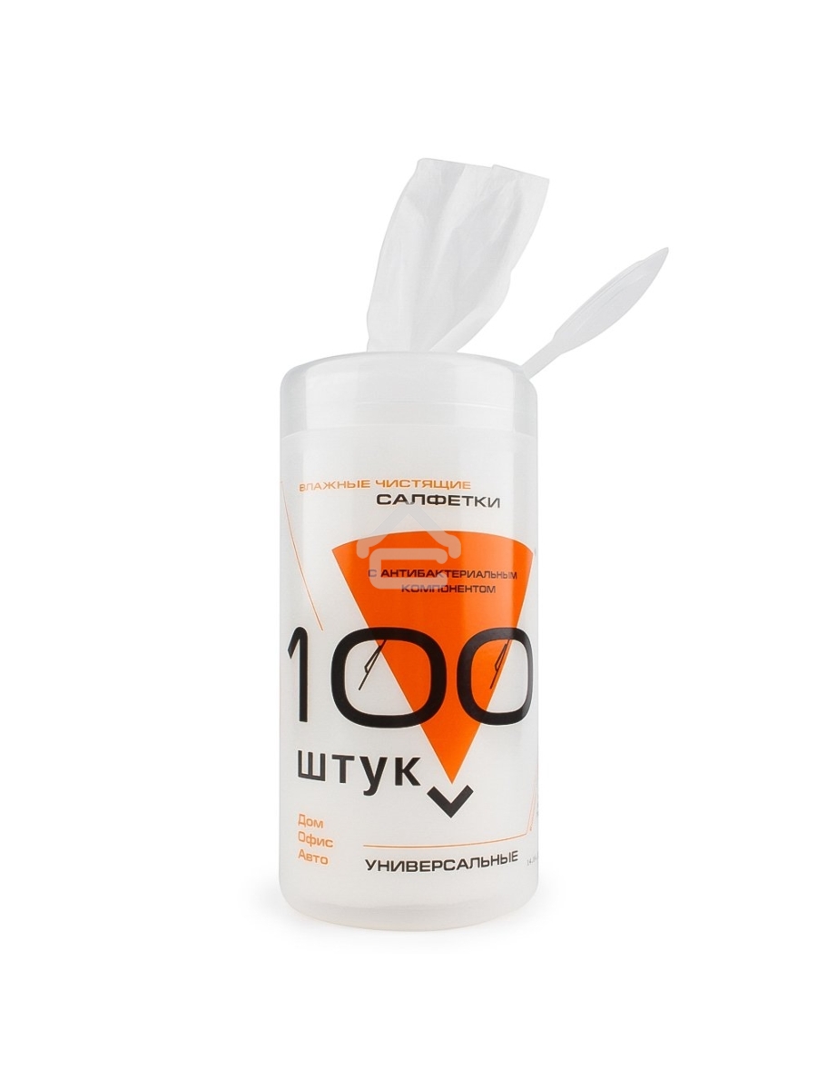 Чистящие средства Konoos KBU-100 Салфетки для комп. техники в банке, 100 шт.