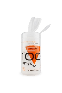 Чистящие средства Konoos KBU-100 Салфетки для комп. техники в банке, 100 шт.