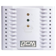  Стабилизатор напряжения Powercom Voltage Regulator, 2000VA, White, Schuko