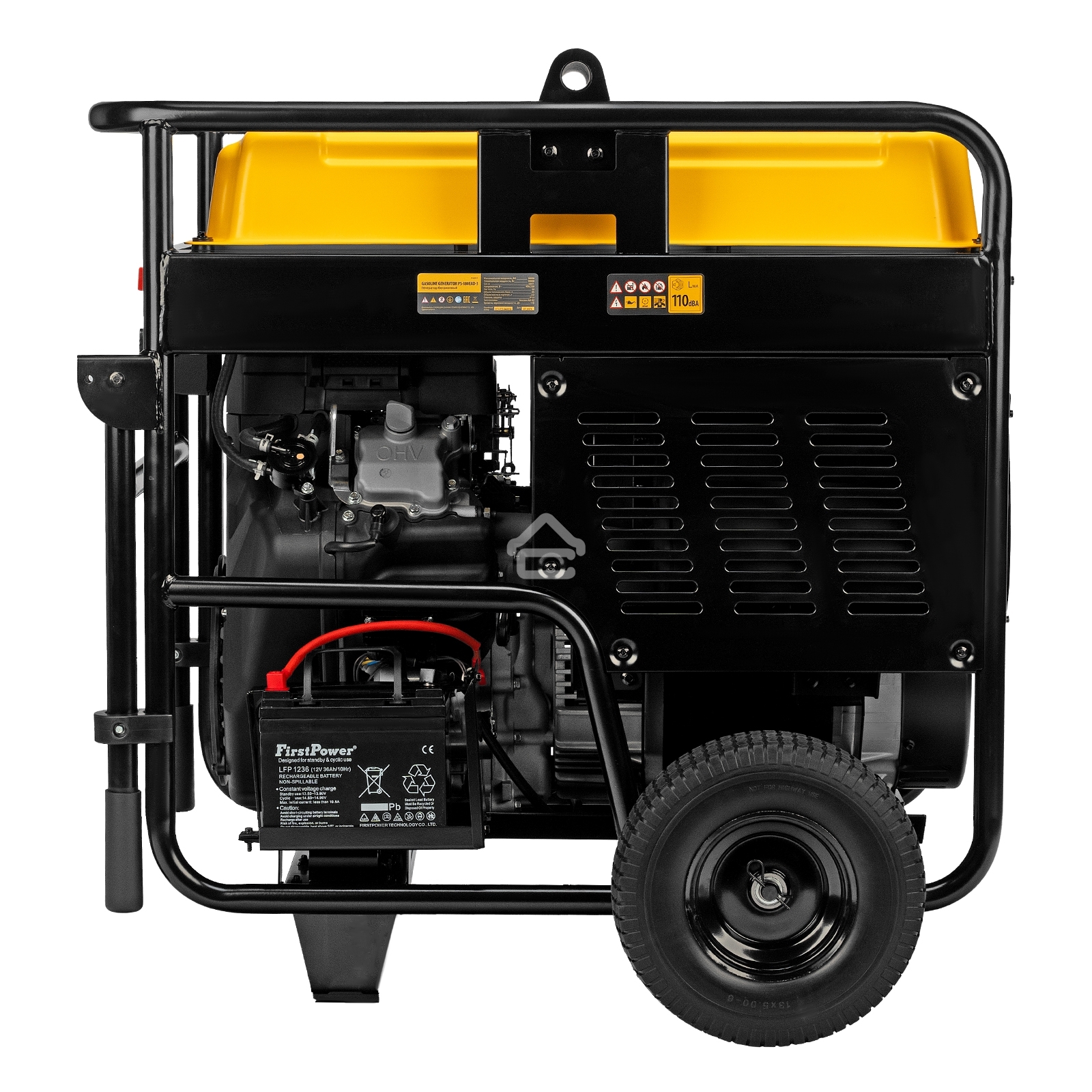 Электрогенератор бензиновый Denzel PS-180EAD-3, 18 кВт, 110 дБ, 265 кг