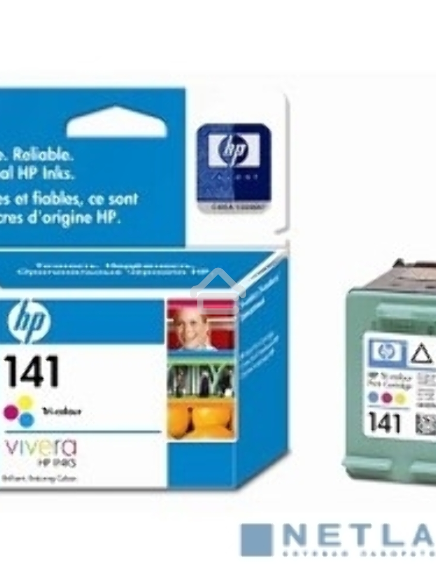 Картридж струйный HP №141 CB337HE многоцветный для HP PS C4283/C5283/D5363/J5783/J6413/D4263