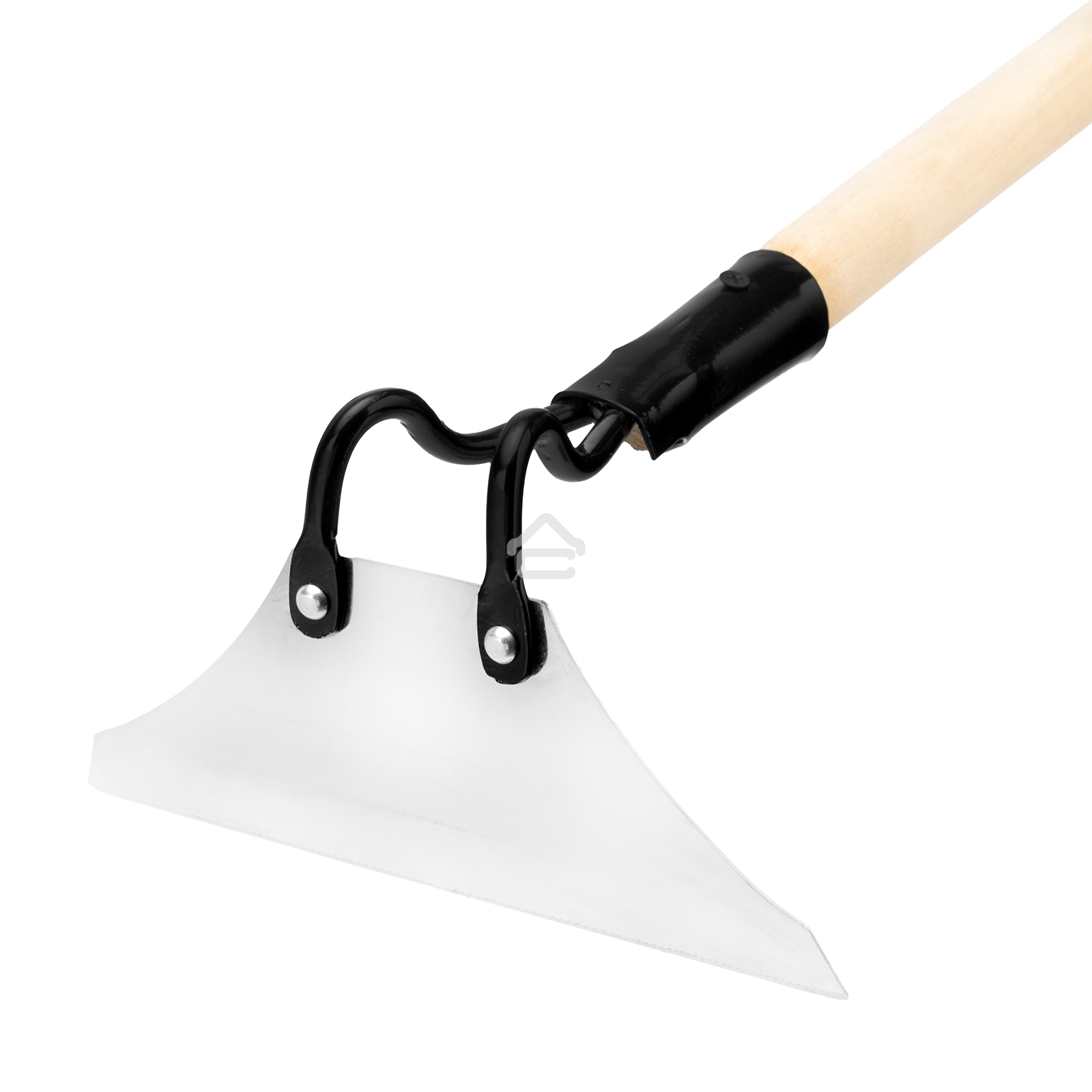 Мотыга Сибртех нержавеющая сталь, 220х85х1300 мм, деревянный черенок