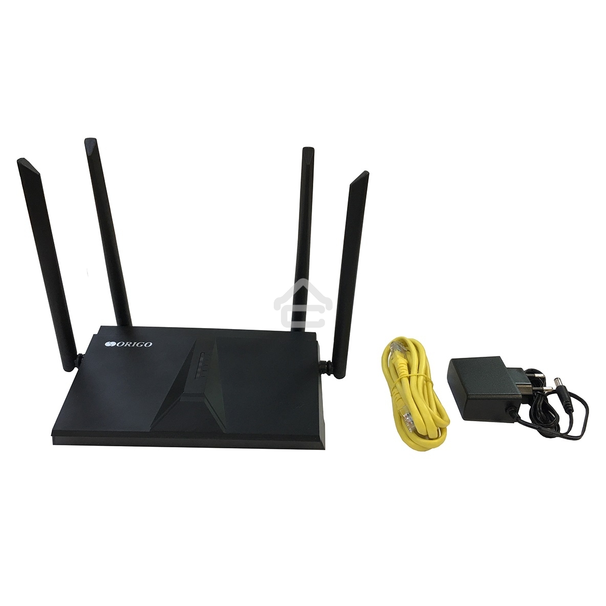 Двухдиапазонный Wi-Fi 6 маршрутизатор AX1800, 1x1000Base-T WAN, 3x1000Base-T LAN, 4 внешние антенны 5 dBi