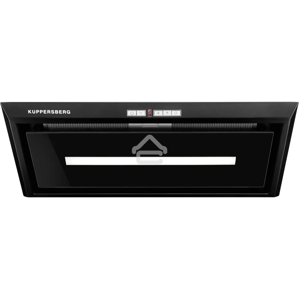 Вытяжка встраиваемая Kuppersberg Intro 60 Black черный, 54 см, 1500 куб. м/ч, 43 дБ