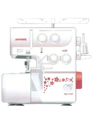 Оверлок Janome HQ-075D белый