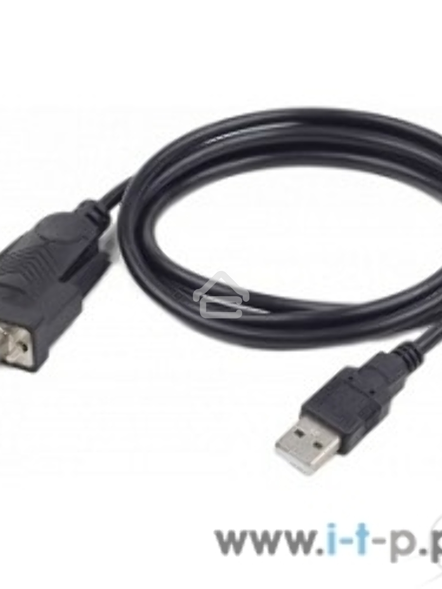 Конвертер USB->SERIAL Cablexpert UAS-DB9M-02 AM/DB9M, 1,5 м, PL2303TA, WinXP-Win8, черный, пакет
