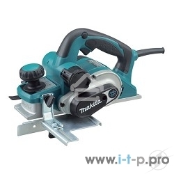Рубанок Makita KP0810C Рубанок,1050Вт,12000об\м,ширина-82мм,глуб-4мм,3.2кг,кор,парал упор