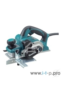 Рубанок Makita KP0810C Рубанок,{1050Вт,12000об\м,ширина-82мм,глуб-4мм,3.2кг,кор,парал упор}
