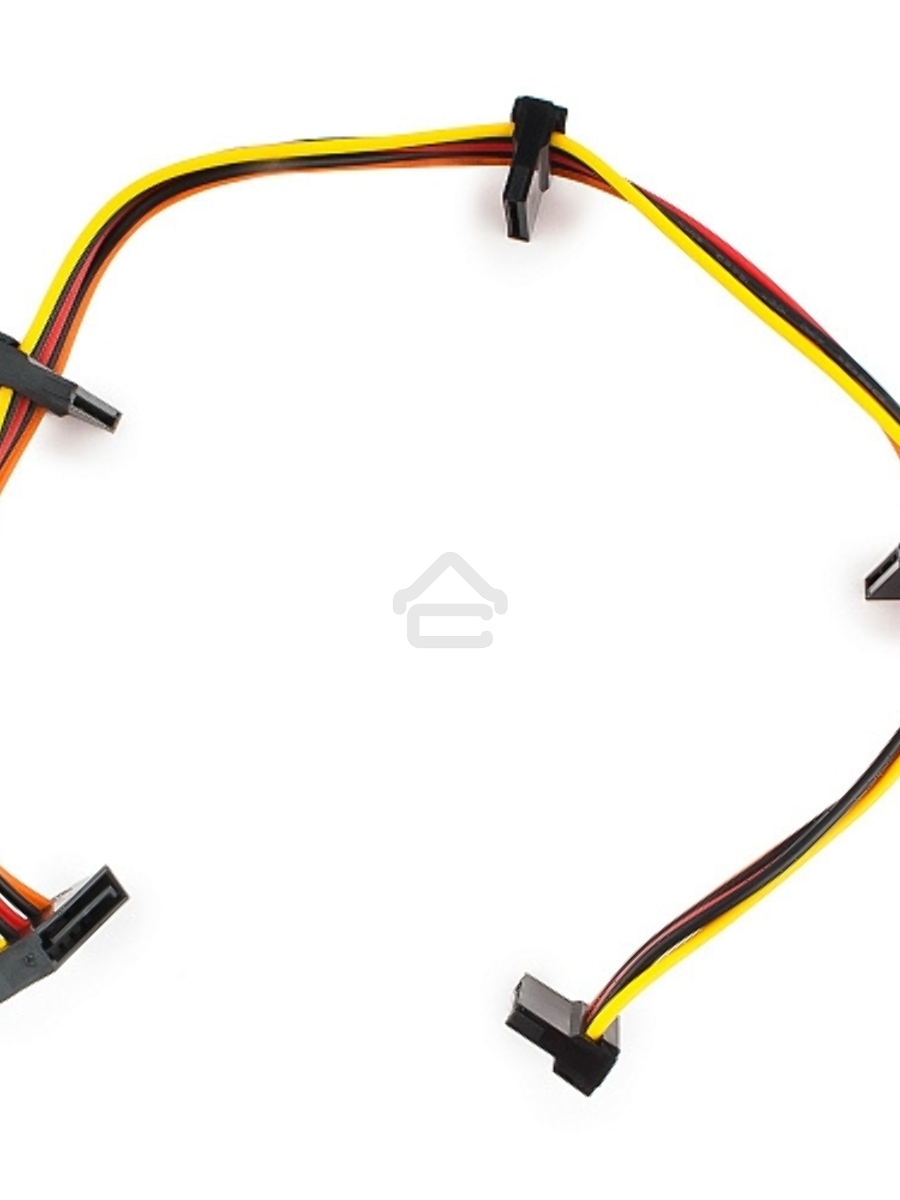 Кабель Cablexpert Кабеля питания SATA, 4x15pin(M)/15pin(F), 40см (CC-SATAMF-03)