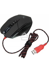 Мышь проводная A4Tech Bloody V7 черный, 3200 dpi, USB Type-A, кнопки - 8