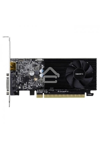 Видеокарта Gigabyte GV-N1030D4-2GL NVidia GeForce GT 1030, 2Gb DDR4/64-bit, PCI-Ex16 3.0, DVI-Dx1, HDMI2.0bx1, LP, 2-slot cooler, Retail