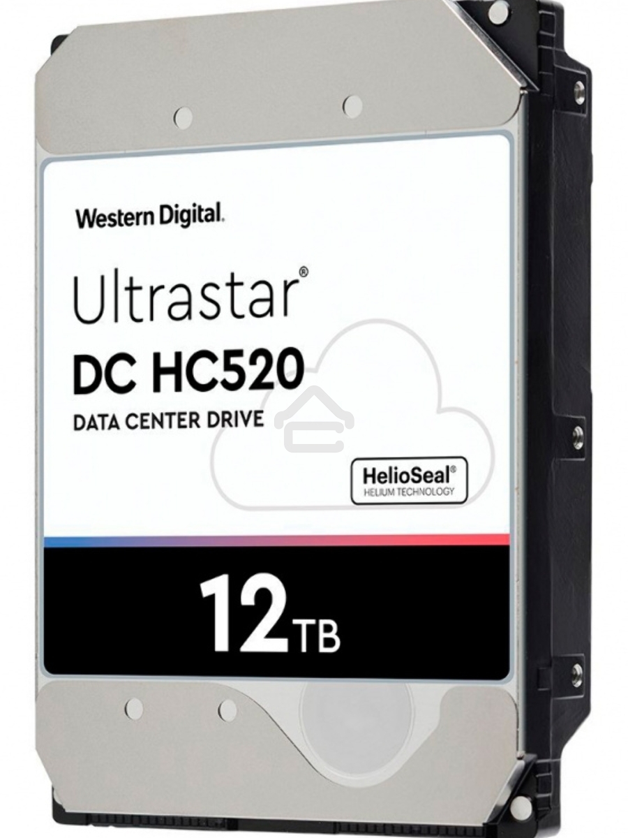 Жесткий диск Western DigitalOriginal SAS 3.0 12Tb HUH721212AL4204 Ultrastar DC HC520 4KN (7200rpm) 256Mb 3.5