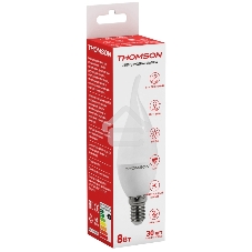 Лампа светодиодная Hiper THOMSON LED TAIL CANDLE 8W 670Lm E14 4000K TH-B2028