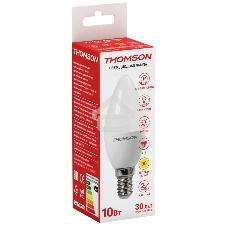 Лампа светодиодная Hiper THOMSON LED CANDLE 10W 800Lm E14 3000K TH-B2017