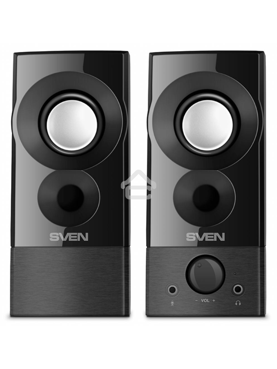 Колонки Sven 357, чёрный (6 Вт, питание USB)