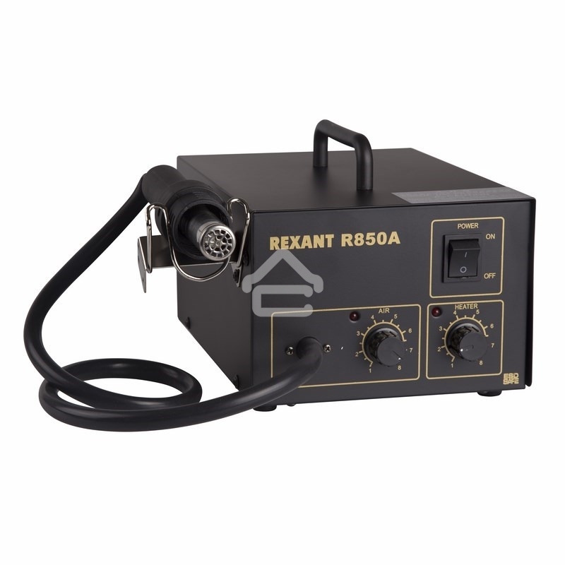 Паяльная станция Rexant (термофен) термовоздушная, 150-500 °С