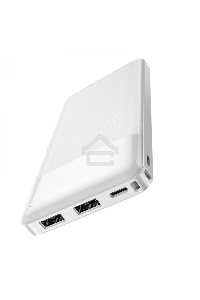 Внешний аккумулятор HOCO J72 Easy travel, 2.0A, 10000mAh, белый