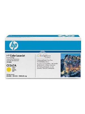 Картридж лазерный HP CE262A желтый для CLJ CP4025/CP4525 11000стр.