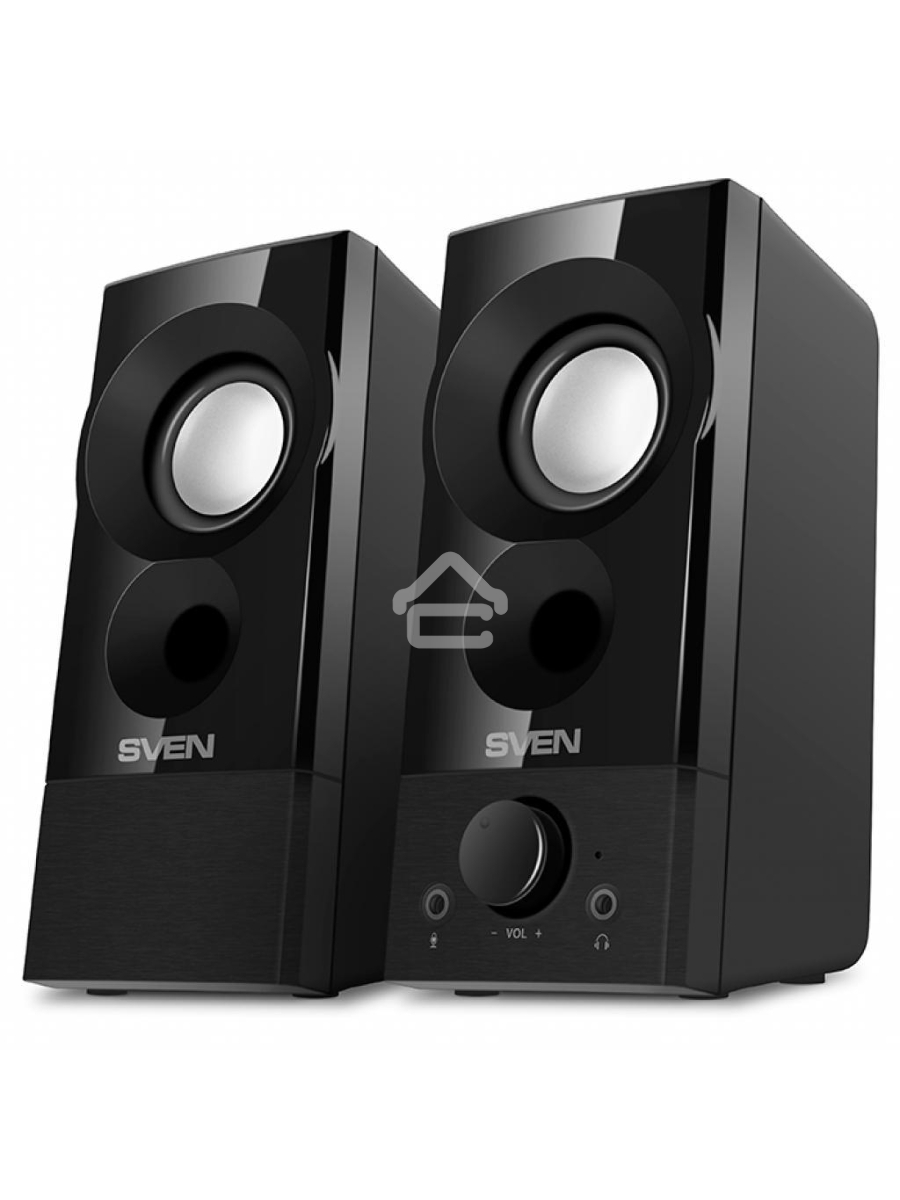 Колонки Sven 357, чёрный (6 Вт, питание USB)