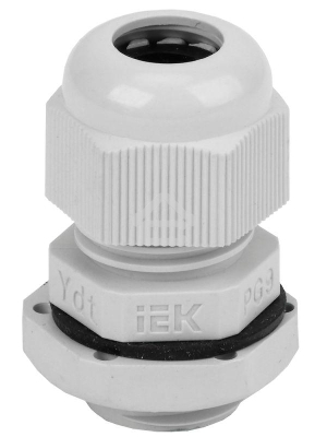 Сальник Iek YSA20-08-09-54-K41 PG9 диаметр проводника 6-7мм IP54 ИЭК