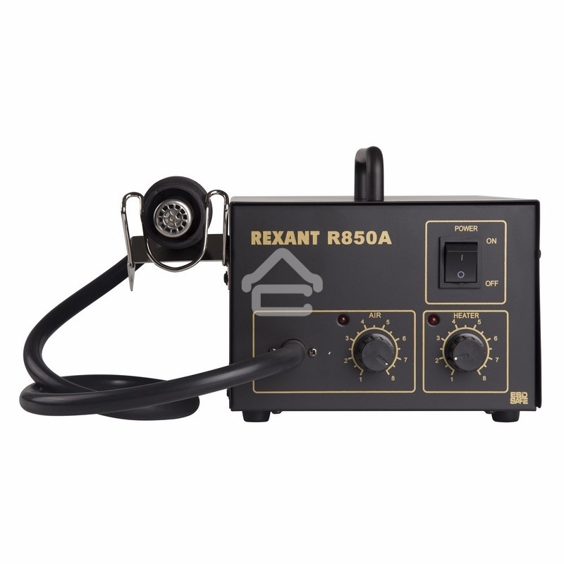 Паяльная станция Rexant (термофен) термовоздушная, 150-500 °С
