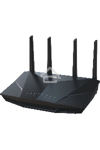 Маршрутизатор Asus RT-AX5400 AX5400 10/100/1000 компл.:устройство/крепления/адаптер черный (упак.:1шт)