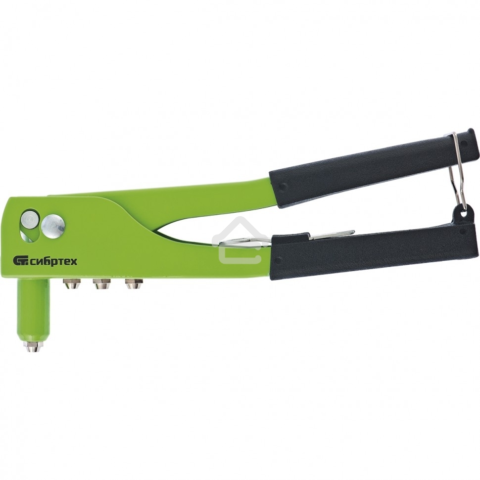 Заклепочник СИБРТЕХ 260 мм, заклепки 2,4-3,2-4,0-4,8 мм СИБРТЕХ 40541