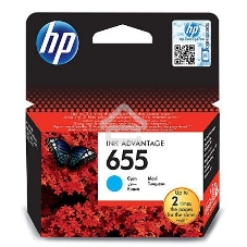 Картридж струйный HP 655 CZ110AE голубой для HP DJ IA 3525/4615/4625/5525/6525 (600 стр.)