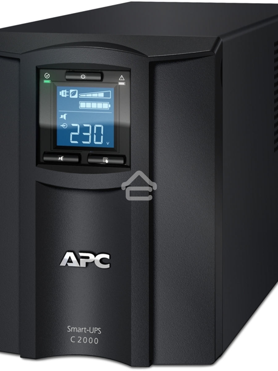 Источник бесперебойного питания APC Smart-UPS C SMC2000I 1300Вт 2000ВА черный