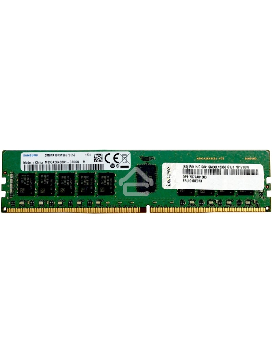 Оперативная память Lenovo, DDR4, 64GB (1x64 GB), 2933 MHz, CL21, ECC, RDIMM