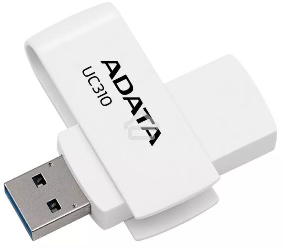Флешка USB R/W ADATA R/W USB3 64GB WHITE UC310-64G-RWH