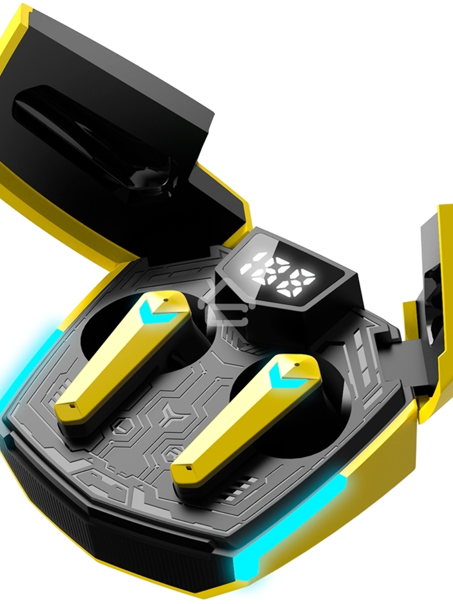 Наушники игровые CANYON headset Doublebee GTWS-2 Gaming Yellow