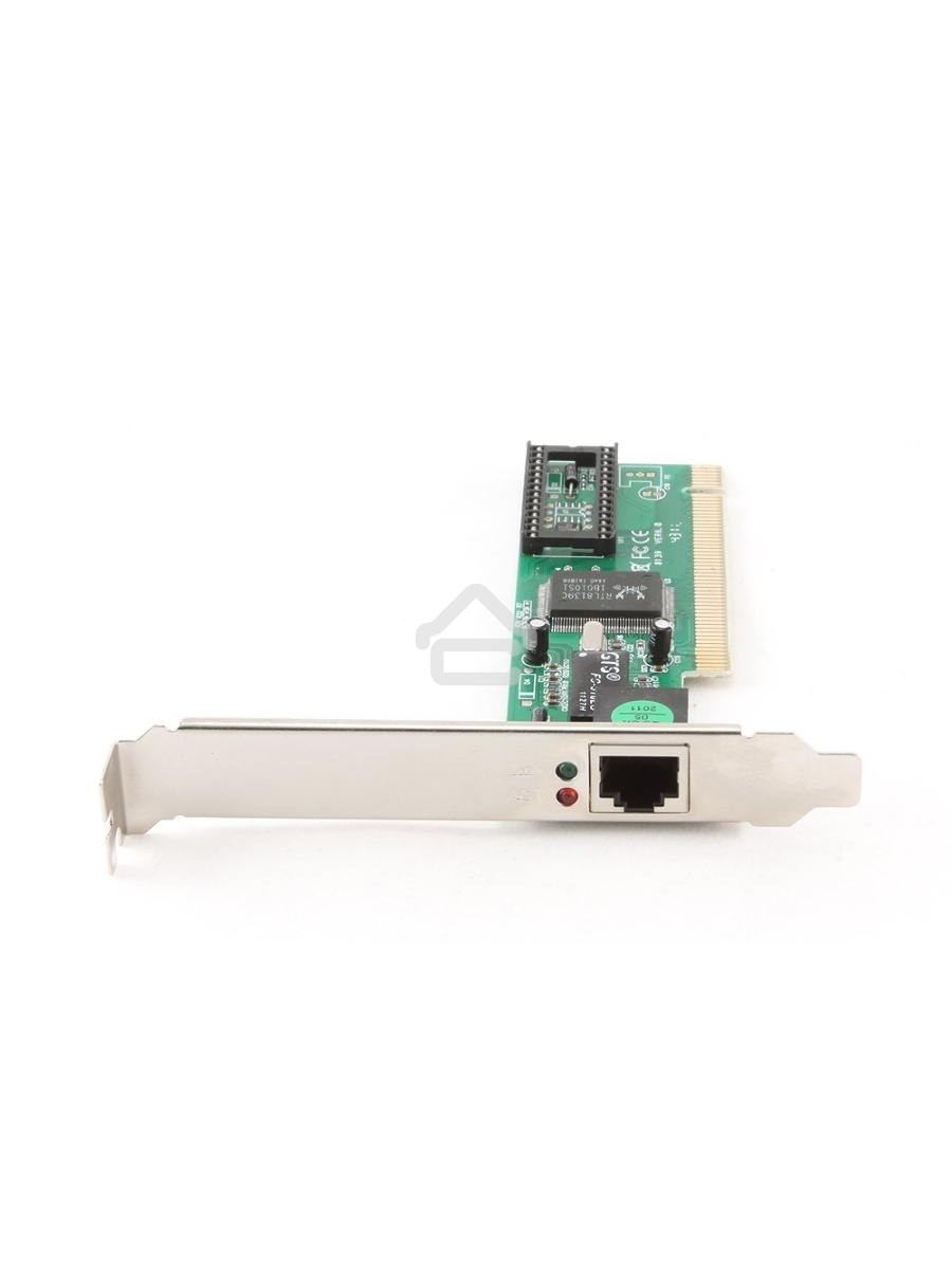 Сетевой адаптер Ethernet Gembird NIC-R1 100/10, PCI, чипсет RTL8139C