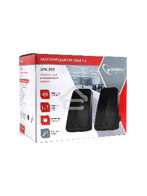 Акустическая система Gembird SPK-505, черный, 10 Вт, рег. громкости, USB-питание
