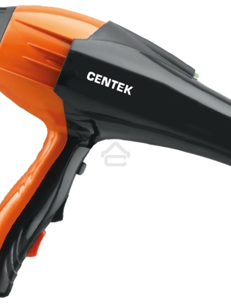 Фен Centek CT-2226 Professional (черн/оранж) 2200Вт, мощный AC мотор, 5 режимов, 2 концентратора
