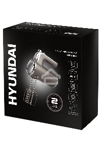 Миксер ручной Hyundai HYM-H5691 600Вт серебристый